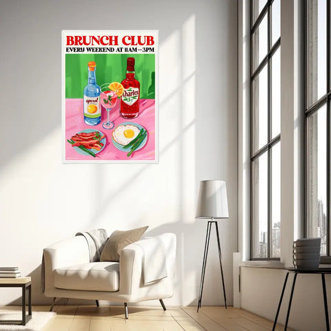 Affiche Et Tableau Cuisine Brunch Club