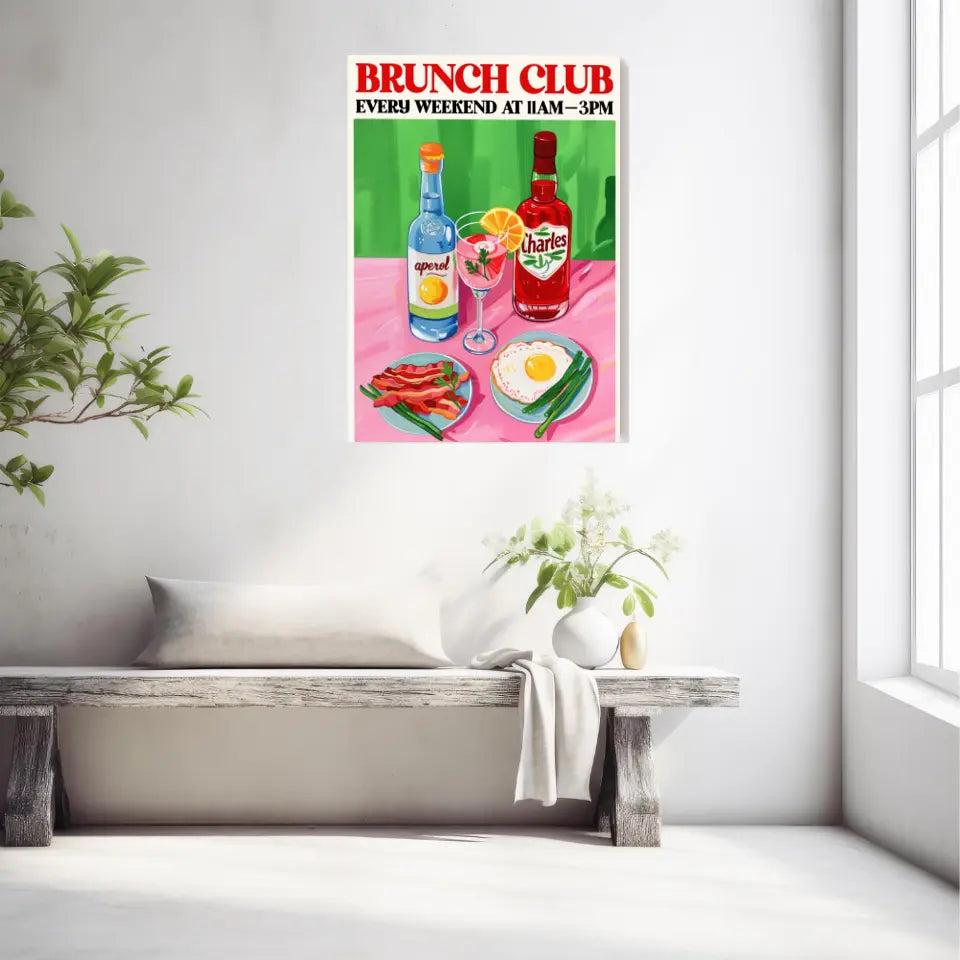 Affiche Et Tableau Cuisine Brunch Club