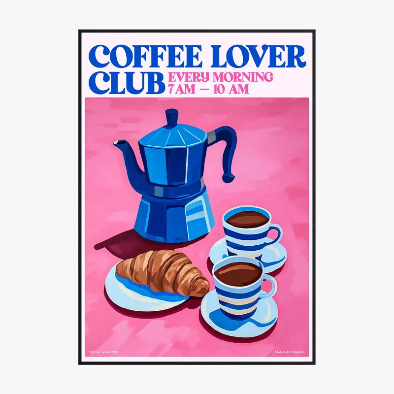 Affiche Et Tableau Cuisine Coffee Lover Club