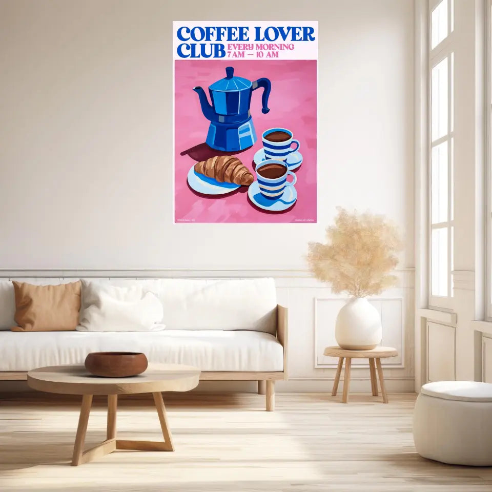 Affiche Et Tableau Cuisine Coffee Lover Club