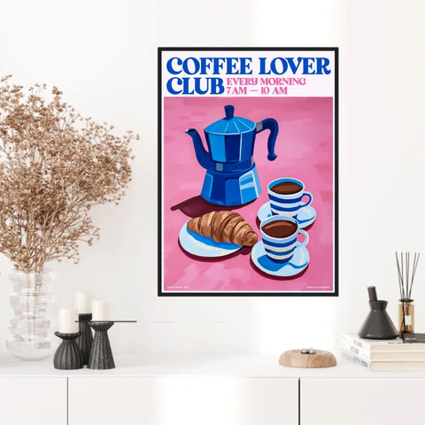 Affiche Et Tableau Cuisine Coffee Lover Club