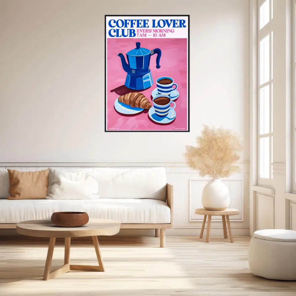 Affiche Et Tableau Cuisine Coffee Lover Club