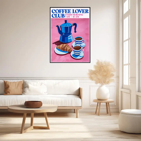 Affiche Et Tableau Cuisine Coffee Lover Club