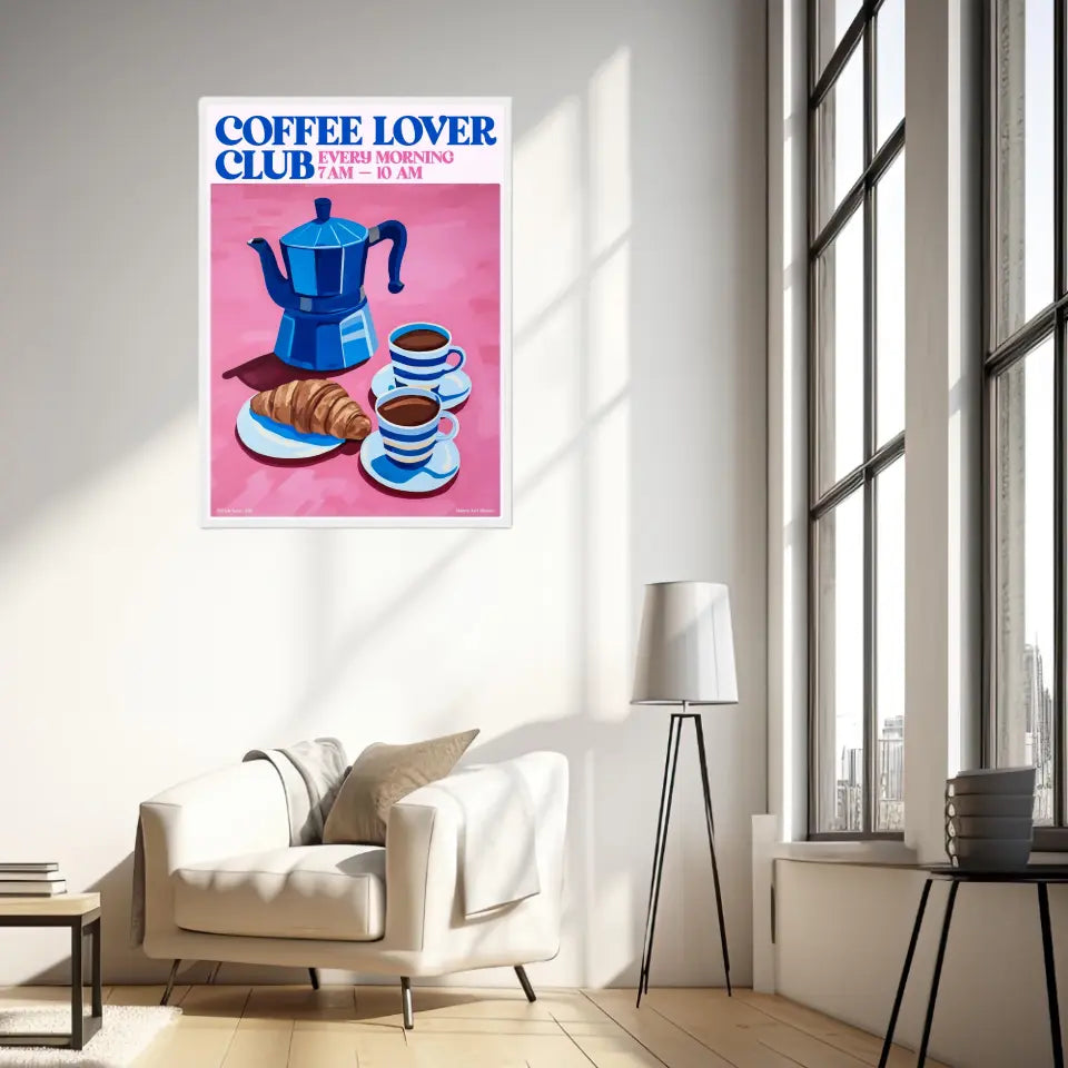 Affiche Et Tableau Cuisine Coffee Lover Club