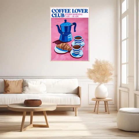 Affiche Et Tableau Cuisine Coffee Lover Club