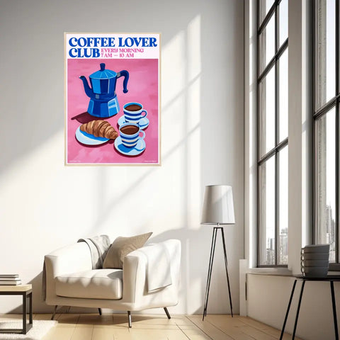 Affiche Et Tableau Cuisine Coffee Lover Club