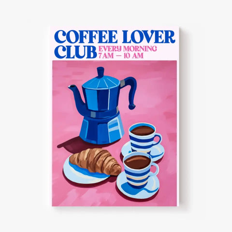 Affiche Et Tableau Cuisine Coffee Lover Club