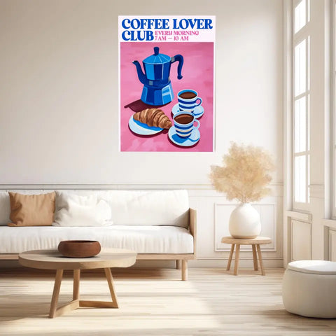 Affiche Et Tableau Cuisine Coffee Lover Club