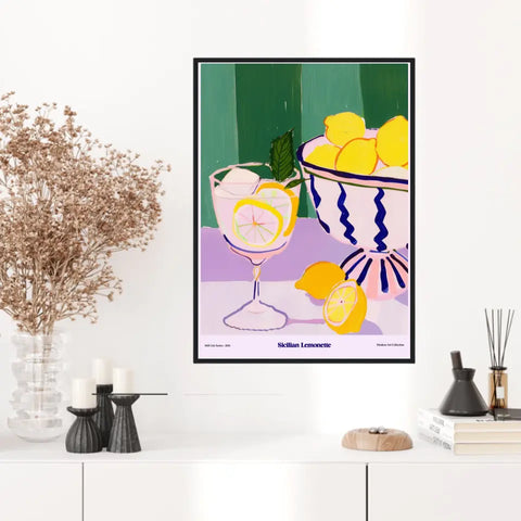 Affiche Et Tableau Cuisine Sicilian Lemonette