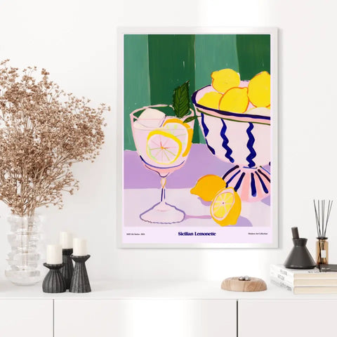 Affiche Et Tableau Cuisine Sicilian Lemonette