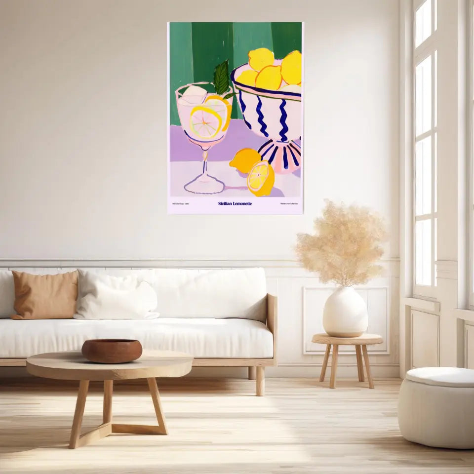 Affiche Et Tableau Cuisine Sicilian Lemonette