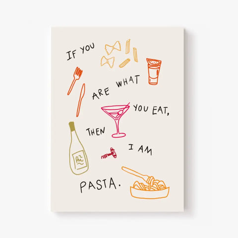 Affiche Et Tableau Minimaliste I Am Pasta