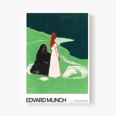 Affiche Et Tableau Edvard Munch Two Women On The Shore