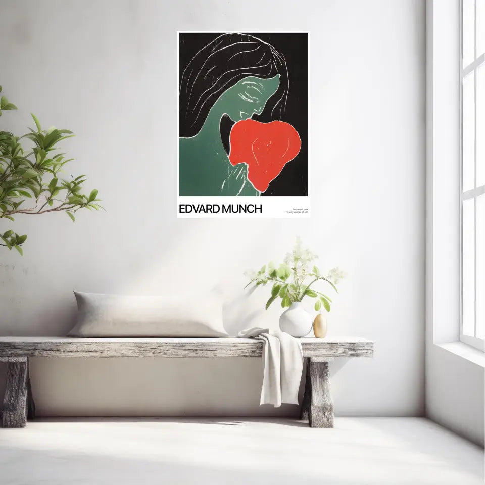 Affiche Et Tableau Edvard Munch Two Heart