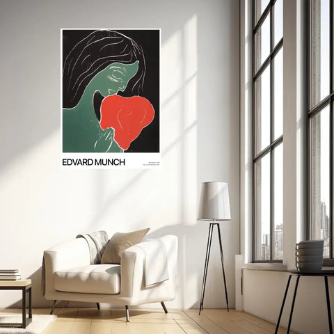 Affiche Et Tableau Edvard Munch Two Heart