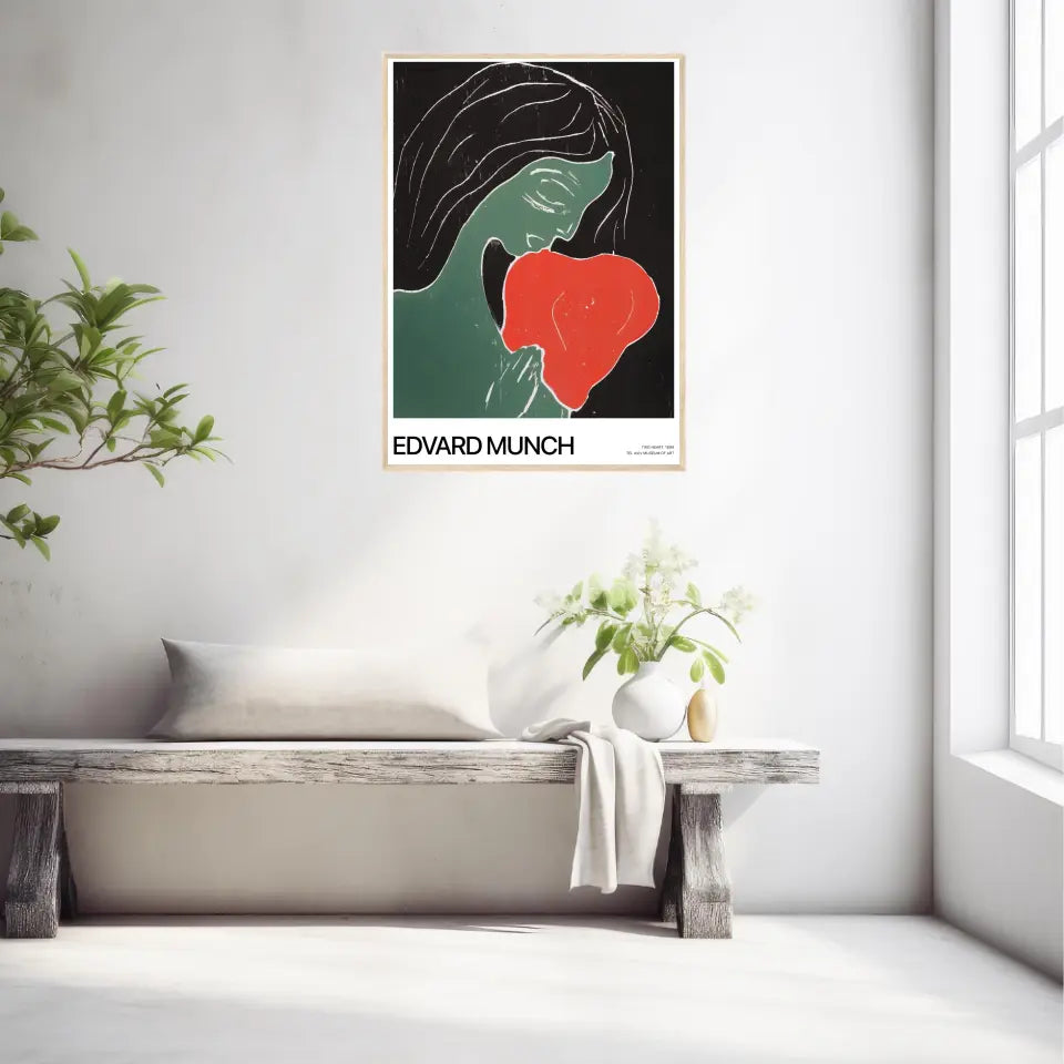 Affiche Et Tableau Edvard Munch Two Heart