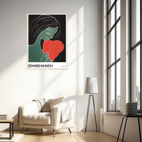 Affiche Et Tableau Edvard Munch Two Heart