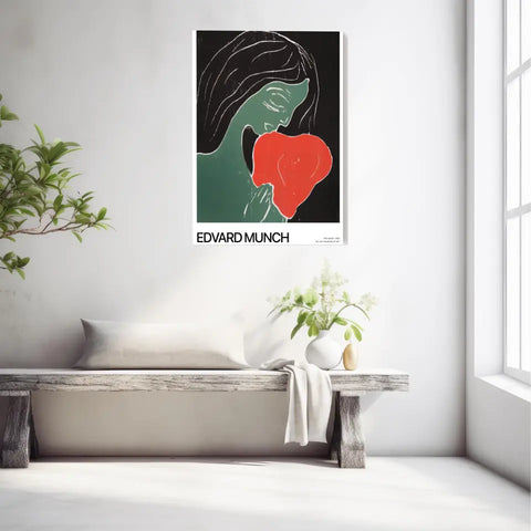 Affiche Et Tableau Edvard Munch Two Heart