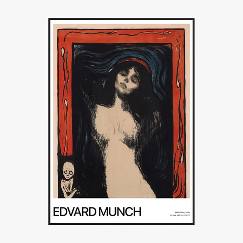 Affiche Et Tableau Edvard Munch Madonna