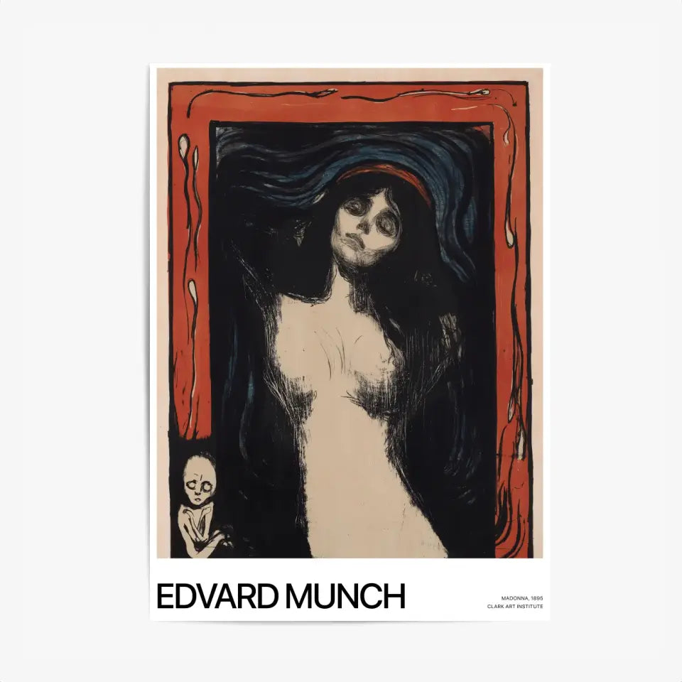 Affiche Et Tableau Edvard Munch Madonna