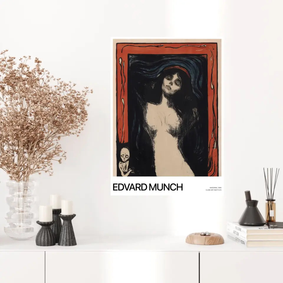 Affiche Et Tableau Edvard Munch Madonna