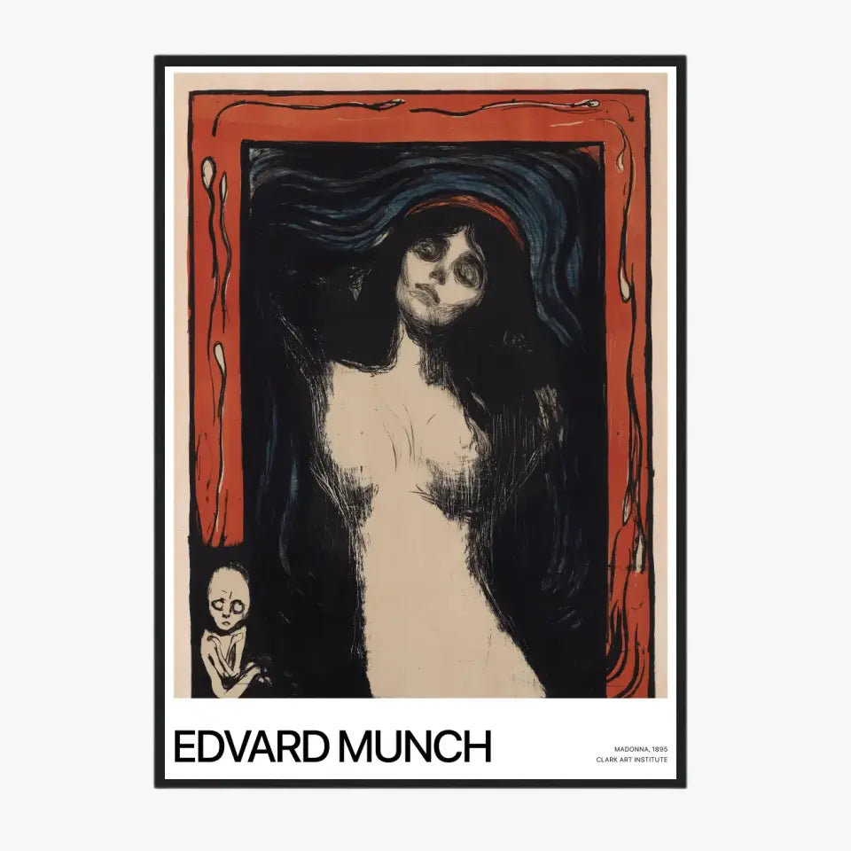 Affiche Et Tableau Edvard Munch Madonna