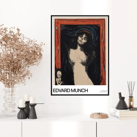 Affiche Et Tableau Edvard Munch Madonna