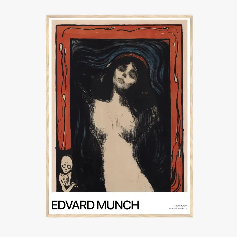 Affiche Et Tableau Edvard Munch Madonna