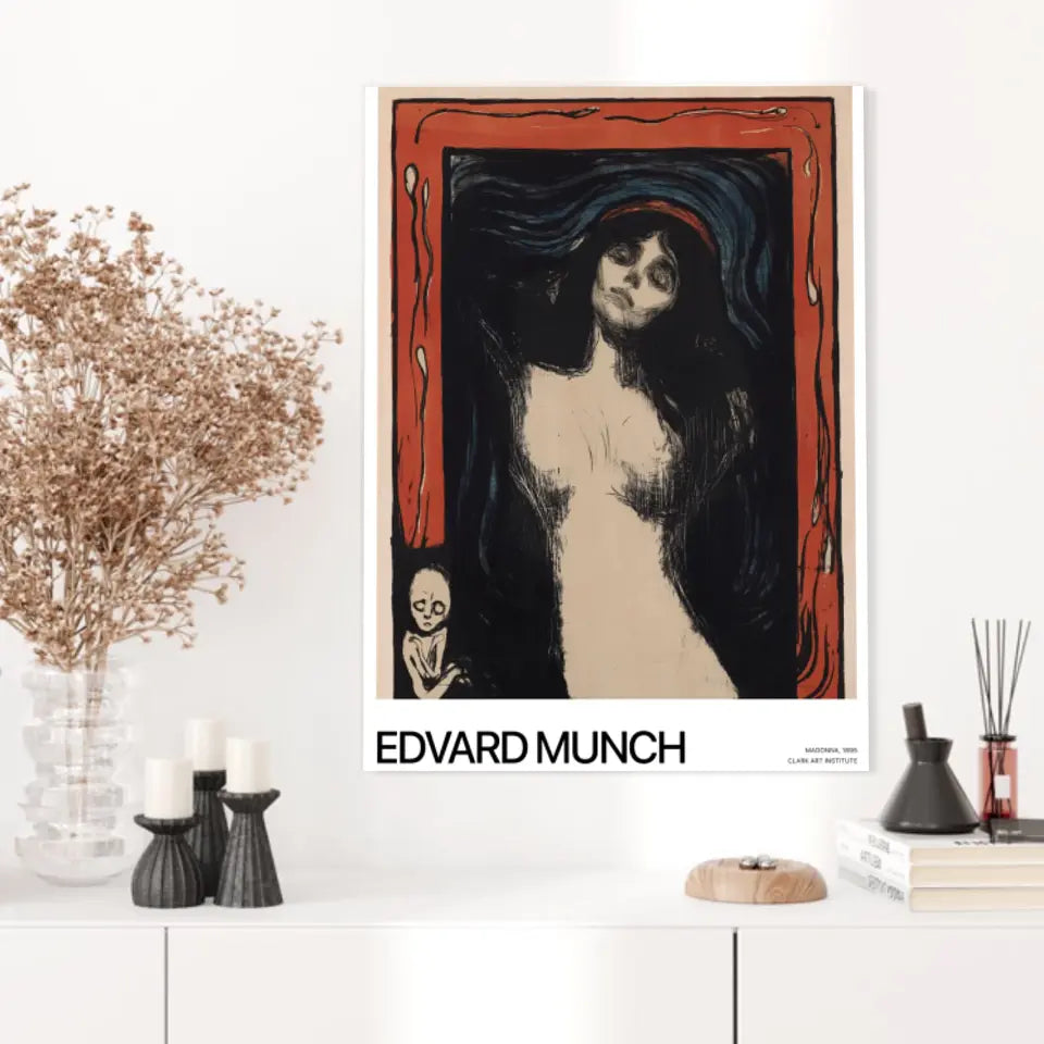 Affiche Et Tableau Edvard Munch Madonna