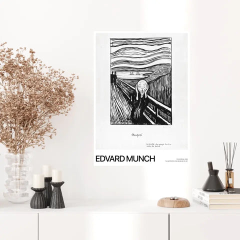 Affiche Et Tableau Edvard Munch The Scream