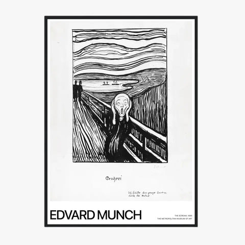 Affiche Et Tableau Edvard Munch The Scream