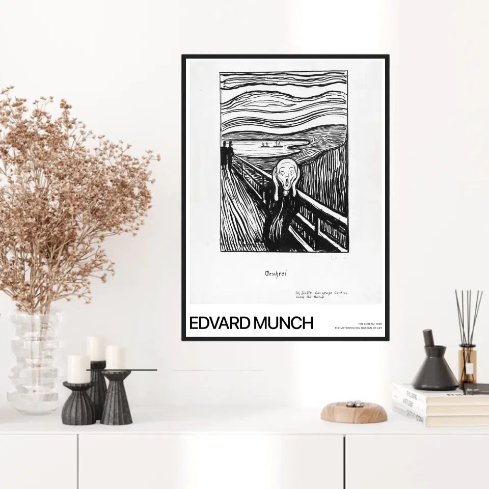 Affiche Et Tableau Edvard Munch The Scream