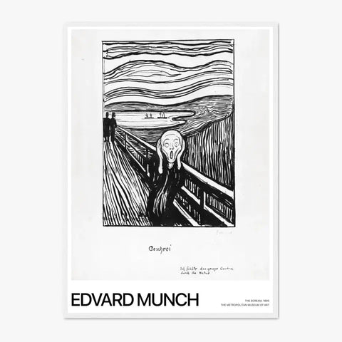 Affiche Et Tableau Edvard Munch The Scream