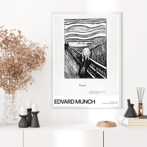 Affiche Et Tableau Edvard Munch The Scream