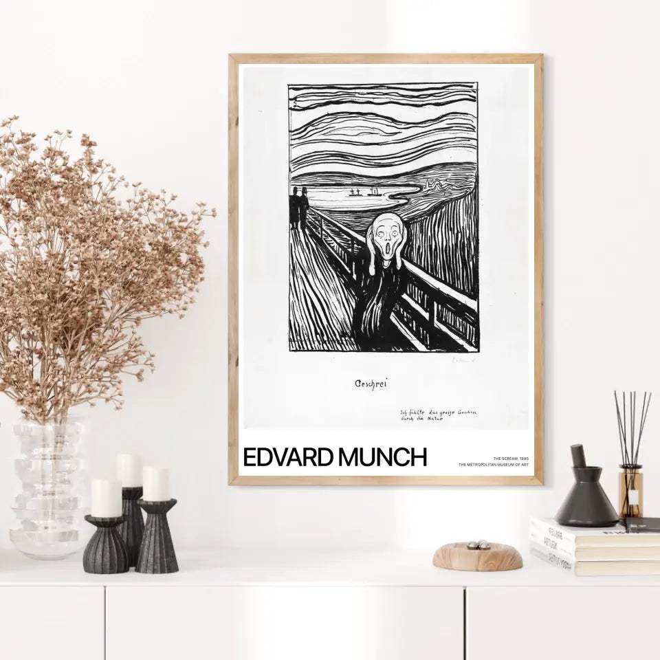 Affiche Et Tableau Edvard Munch The Scream