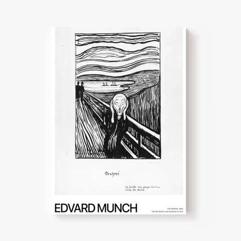 Affiche Et Tableau Edvard Munch The Scream