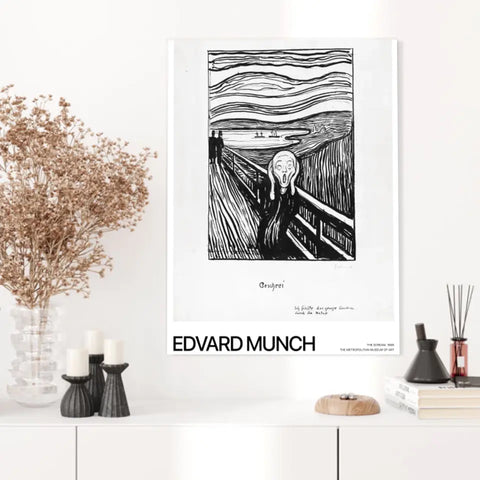 Affiche Et Tableau Edvard Munch The Scream