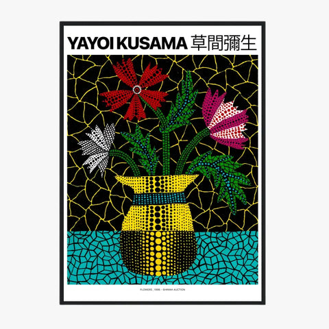 Affiche Et Tableau Yayoi Kusama Flowers 1996