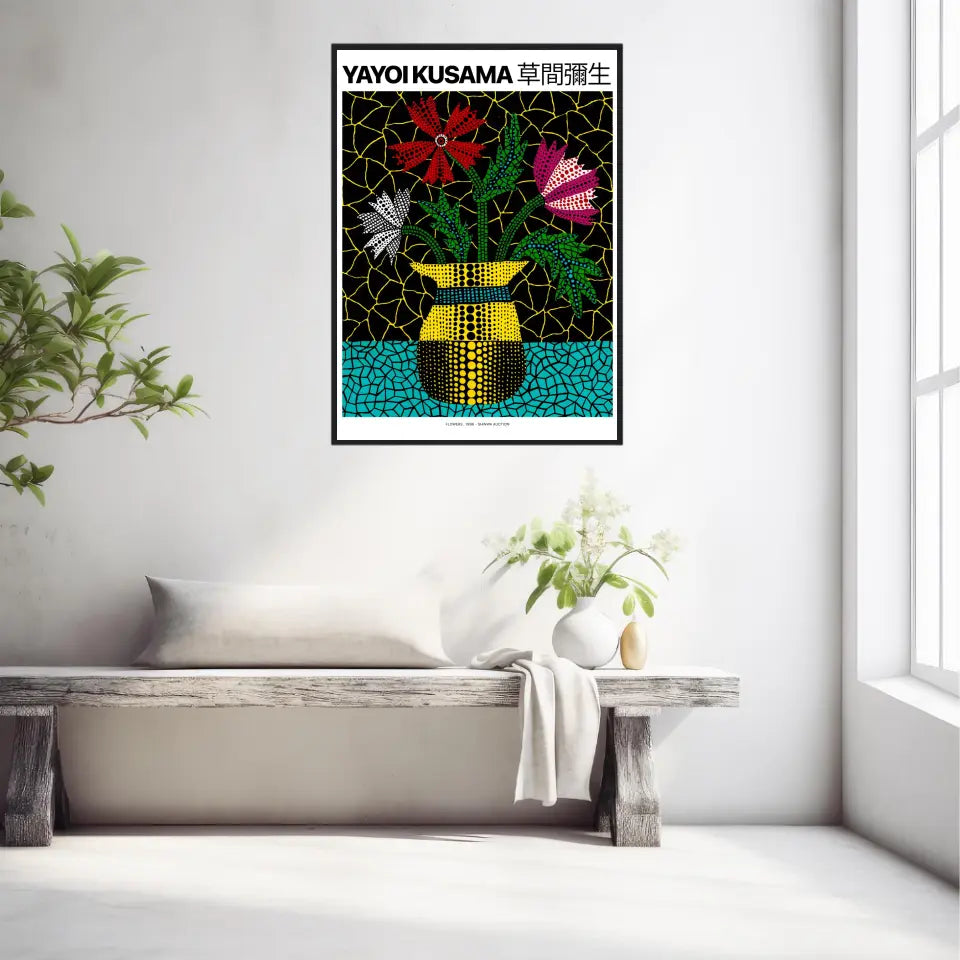 Affiche Et Tableau Yayoi Kusama Flowers 1996