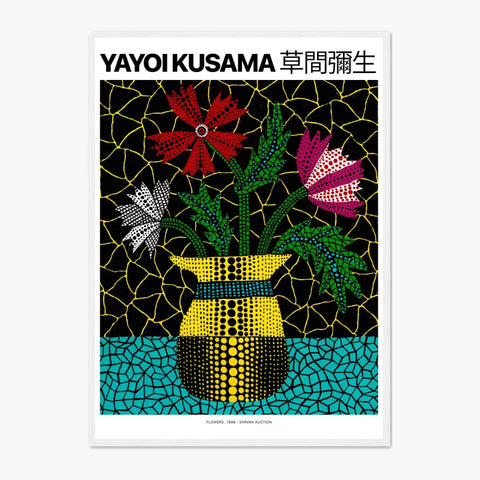 Affiche Et Tableau Yayoi Kusama Flowers 1996