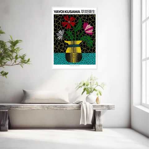 Affiche Et Tableau Yayoi Kusama Flowers 1996