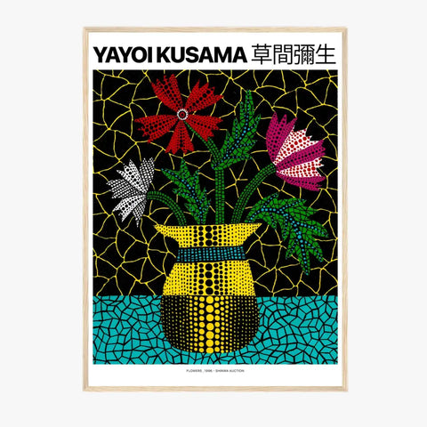 Affiche Et Tableau Yayoi Kusama Flowers 1996