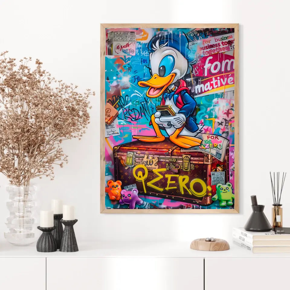 Affiche Et Tableau Street Art Donald Graffiti