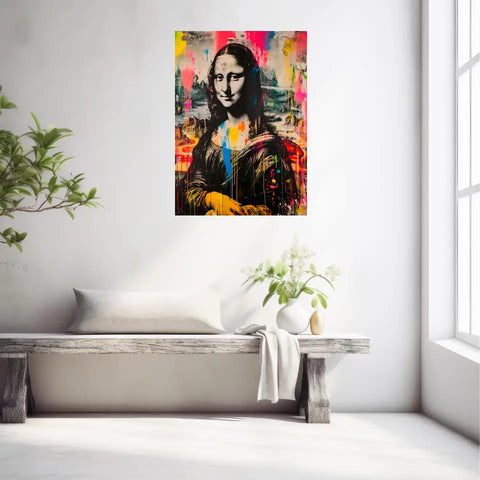 Affiche Et Tableau Street Art Mona Lisa