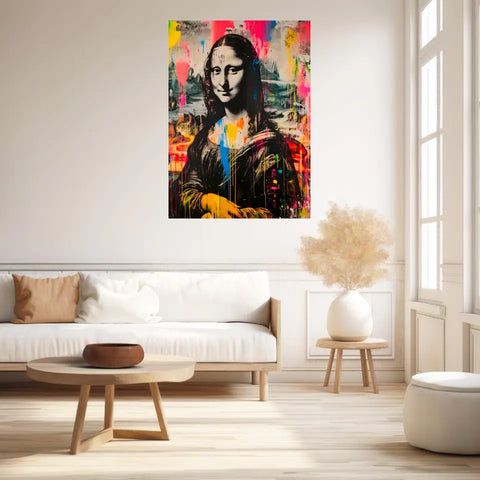 Affiche Et Tableau Street Art Mona Lisa