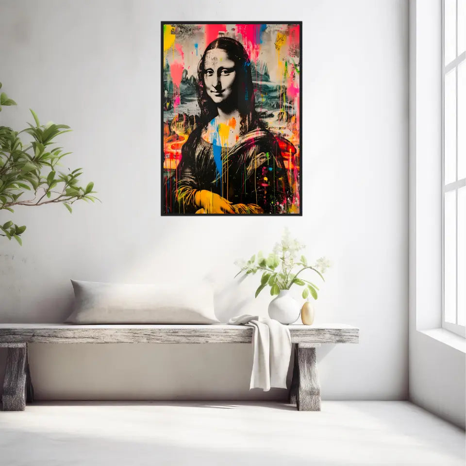 Affiche Et Tableau Street Art Mona Lisa