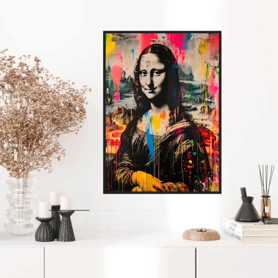 Affiche Et Tableau Street Art Mona Lisa