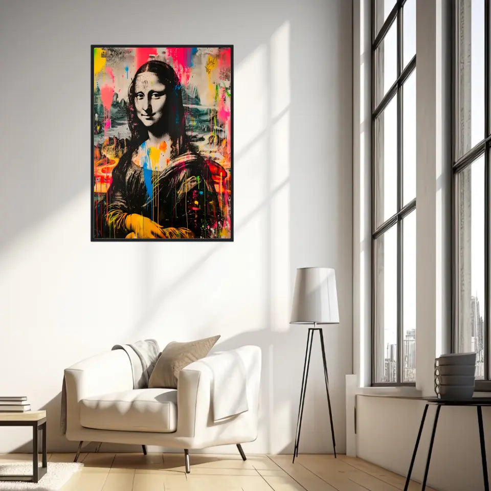 Affiche Et Tableau Street Art Mona Lisa