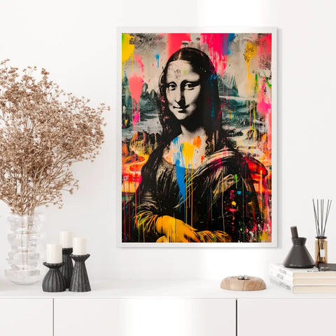 Affiche Et Tableau Street Art Mona Lisa