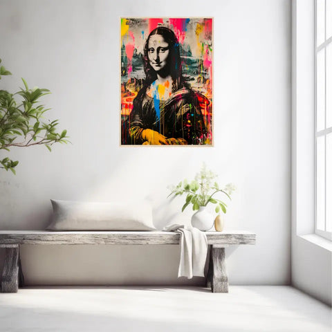 Affiche Et Tableau Street Art Mona Lisa